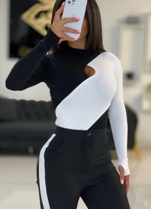 Женская кофта , джемпер, водолазка  двухсторонняя ангора rin4937-001/2-pве