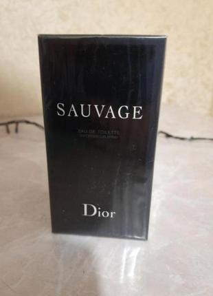 Sauvage christian dior 100мл діор саваж чоловіча туалетна вода духи мужская туалетная вода духи диор саваж