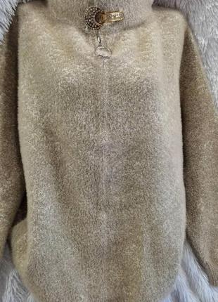 Курточка шубка пальто альпака турция 50-54