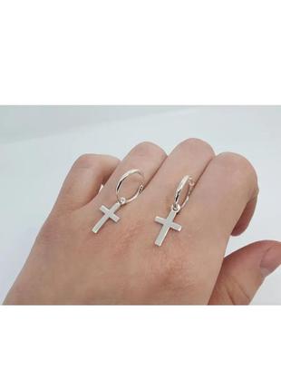 Серебряные серьги