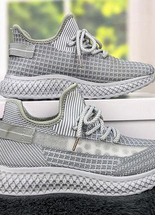 Кросівки жіночі текстильні inblu wl-1e сірі