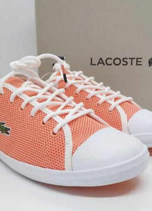 Стильные кеды кроссовки lacoste оригинал