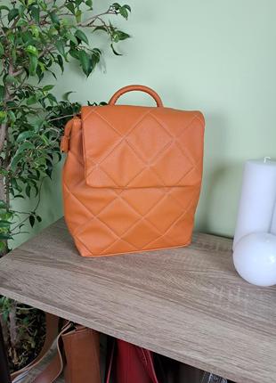 Рюкзак оранжевый женский