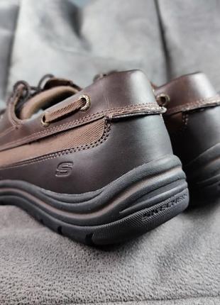 Skechers usa expected oxford original чоловічі кросівки, туфлі лофери оксфорди4 фото