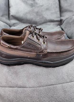 Skechers usa expected oxford original мужские кроссовки, туфли лоферы оксфорды