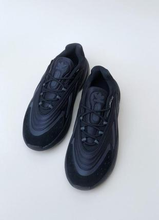 Adidas ozelia black, кросівки чоловічі адідас, кроссовки черные мужские, кросівки чорні7 фото
