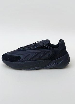 Adidas ozelia black, кросівки чоловічі адідас, кроссовки черные мужские, кросівки чорні5 фото