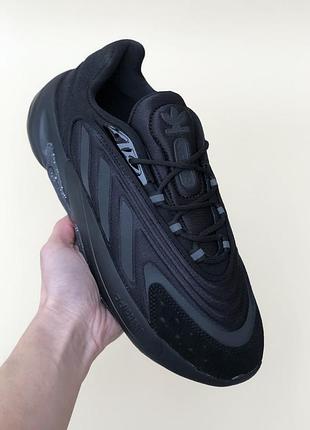 Adidas ozelia black, кросівки чоловічі адідас, кроссовки черные мужские, кросівки чорні