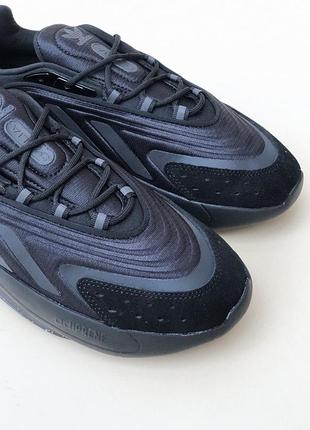 Adidas ozelia black, кросівки чоловічі адідас, кроссовки черные мужские, кросівки чорні4 фото