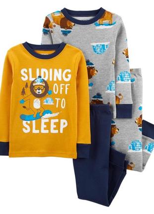 Піжама carters пижама на мальчика carters картерс піжама 3t