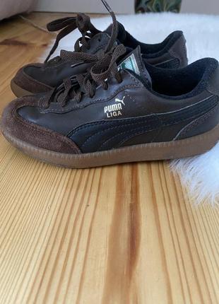 Детские туфли фирмы puma