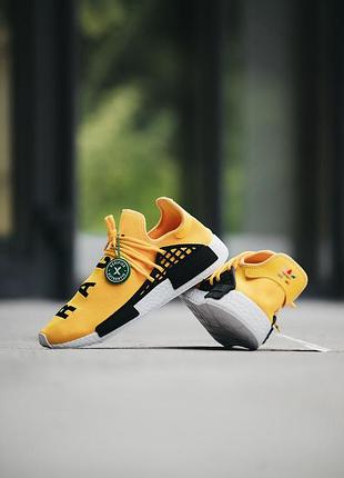 Мужские кроссовки adidas human race nmd yellow 40-41-431 фото