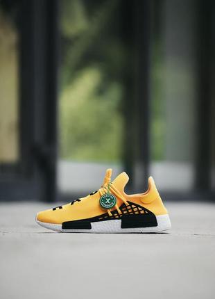 Мужские кроссовки adidas human race nmd yellow 40-41-432 фото