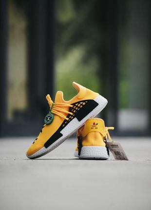 Мужские кроссовки adidas human race nmd yellow 40-41-433 фото