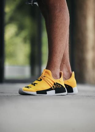 Мужские кроссовки adidas human race nmd yellow 40-41-435 фото