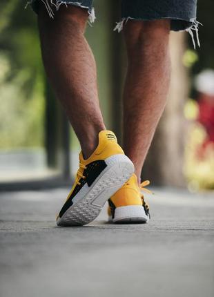 Мужские кроссовки adidas human race nmd yellow 40-41-436 фото