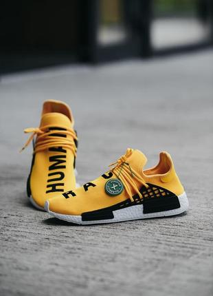 Мужские кроссовки adidas human race nmd yellow 40-41-4310 фото