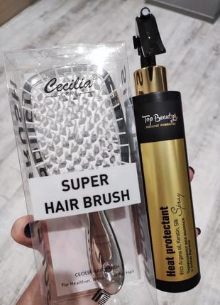 Набор для волос термозащита + гренц