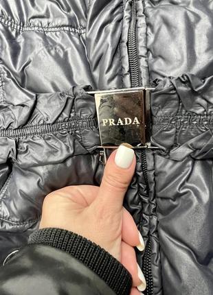 Prada пуховик куртка дутик оригинал брендовый4 фото