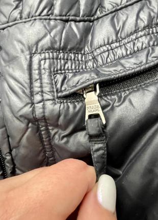 Prada пуховик куртка дутик оригинал брендовый5 фото