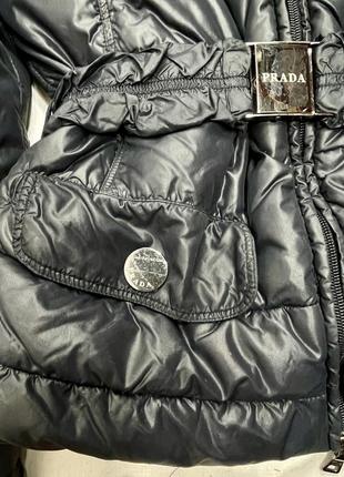 Prada пуховик куртка дутик оригинал брендовый3 фото