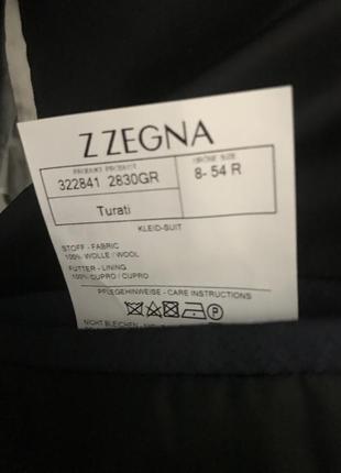 Смокинг z zegna turati drop 8 navy4 фото