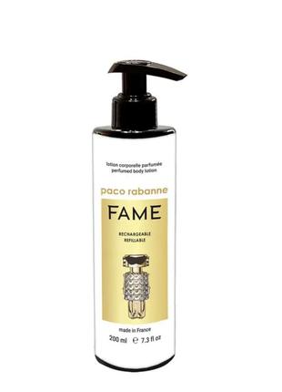 Парфюмированный лосьон для тела paco rabanne fame, 200ml1 фото