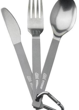 Набор столовый esbit titanium cutlery set