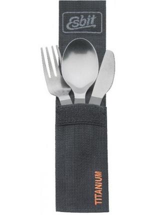 Набір столовий esbit titanium cutlery set2 фото