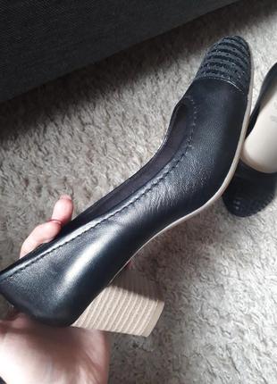 Кожаные  шкіряні классические туфли с переплетом от 5th avenue4 фото