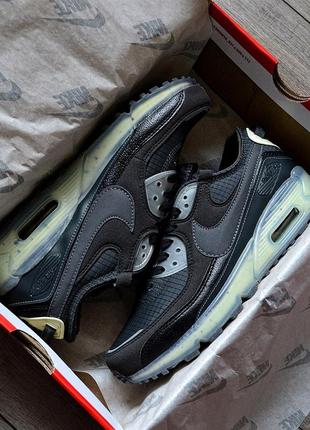 Кроссовки nike air max terrascape 90 'black lime'7 фото