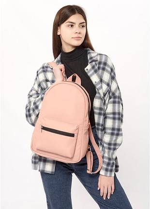 Бомбовский базовий рюкзак жіночий еко шкіра