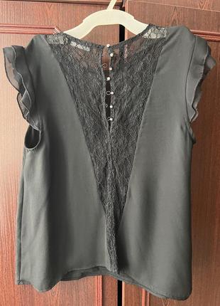 Чорна блуза від бершки2 фото