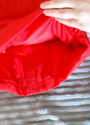 Куртка демисезонная красная stg на 6 мес.5 фото