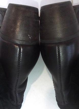 👢 стильные кожаные демисезонные сапоги от бренда gabor, р.40-40,5 код a40148 фото