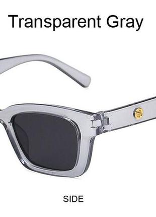 Unisex sunglasses солнцезащитные очки унисекс очки светло-серого цвета4 фото
