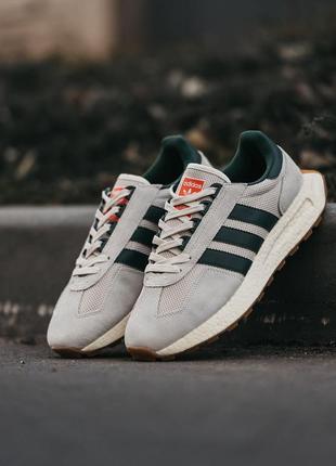 Мужские кроссовки adidas retropy e5 grey green 44-45