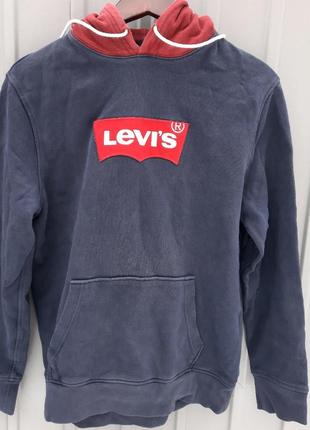 Чоловіча оригінальна кофта худі levi's strauss.