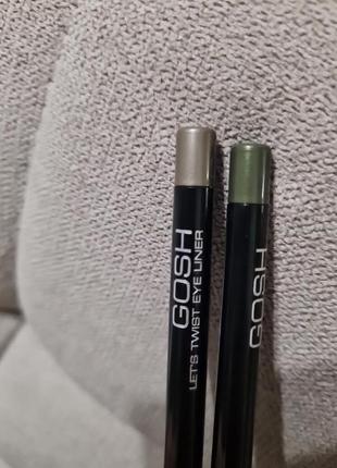 Водостійкі олівці для очей