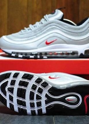 Женские кроссовки nike air max 97 silver nike air force 1 женские серые кроссовки найк аир макс найк аир форс 11 фото