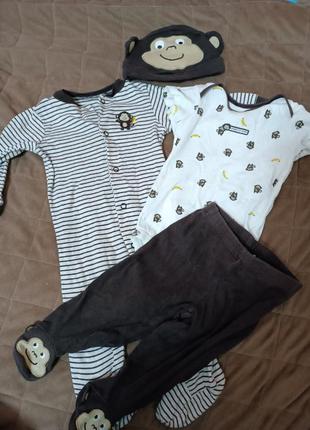 Боді чоловічок мавпочка1 фото