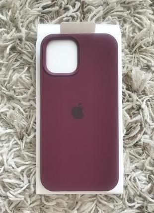 Чехол silicone case magsafe для iphone 12pro max2 фото