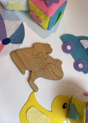 Пазли дитячі, дерев‘яні пазли