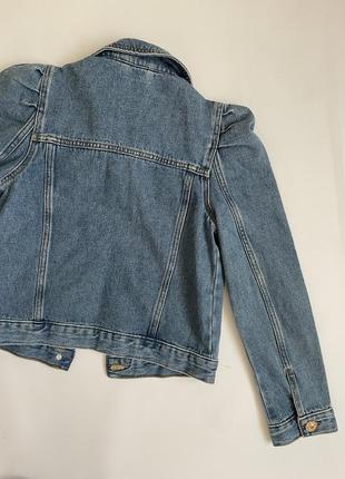 Детская джинсовая куртка 11-12 лет5 фото