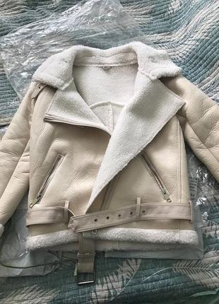 Женская дубленка zara 500 грн! дубленка авиатор жіноча дублянка авіатор оверсайз