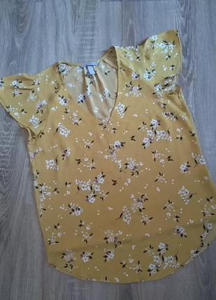Блузка в цветочек от h&m2 фото