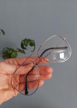 Стильні іміджеві сонцезахисні окуляри. "авіатор". унісекс. із захистом uv 4002 фото