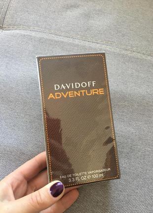 Туалетна вода davidoff adventure запакована подарок на день святого валентина