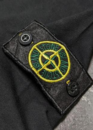 Футболка stone island 6 цветов мужская с патчем стон айленд6 фото