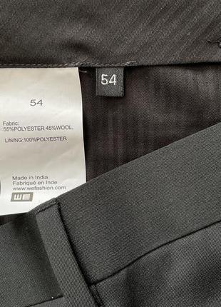 Черный базовый мужской деловой костюм/54/joop germany 100 шерсть брюки we7 фото